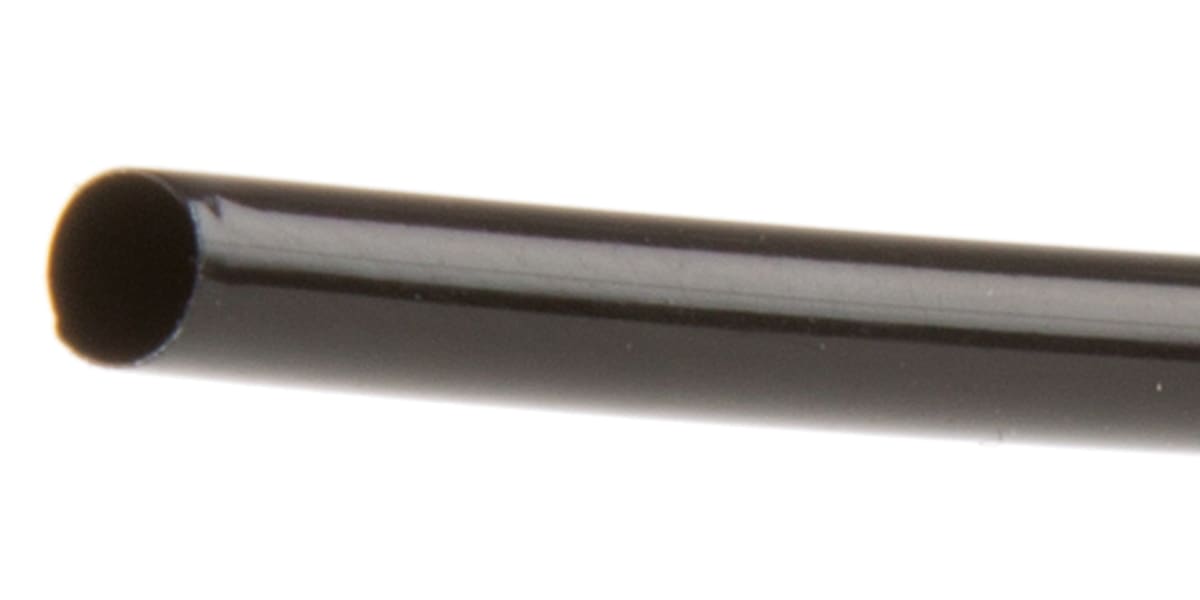 Product image for Black high temp heatshrink tube,2.4mm