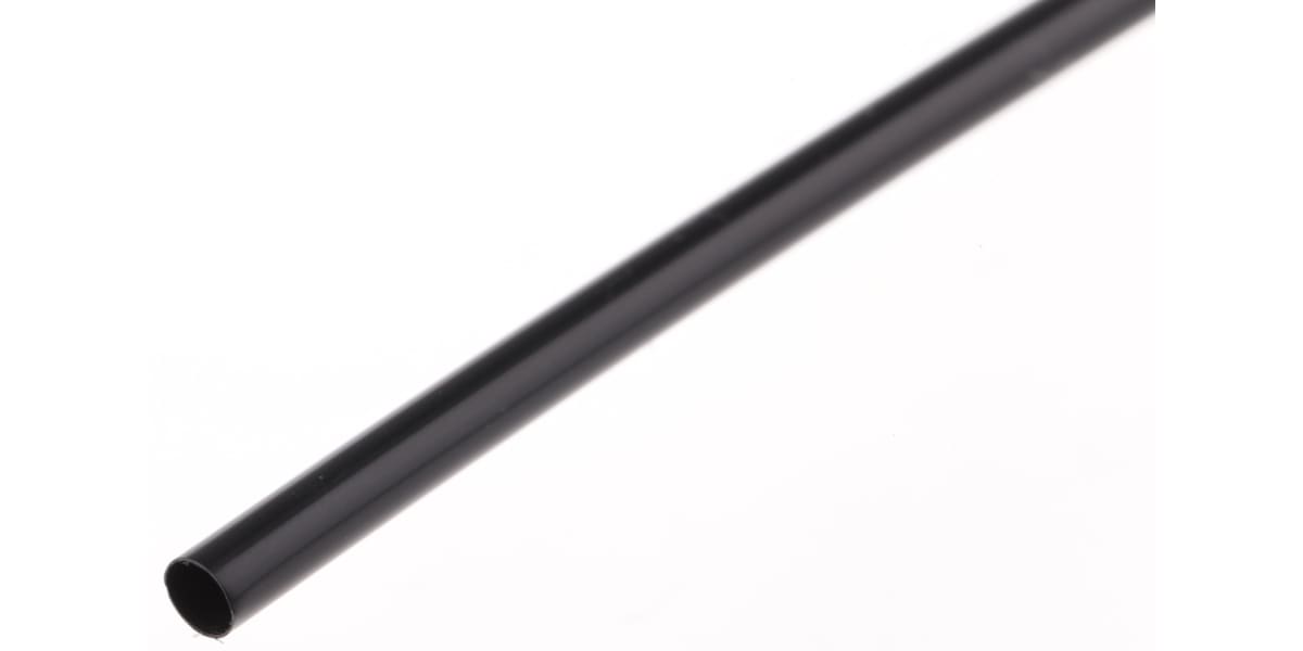 Product image for Black high temp heatshrink tube,3.2mm