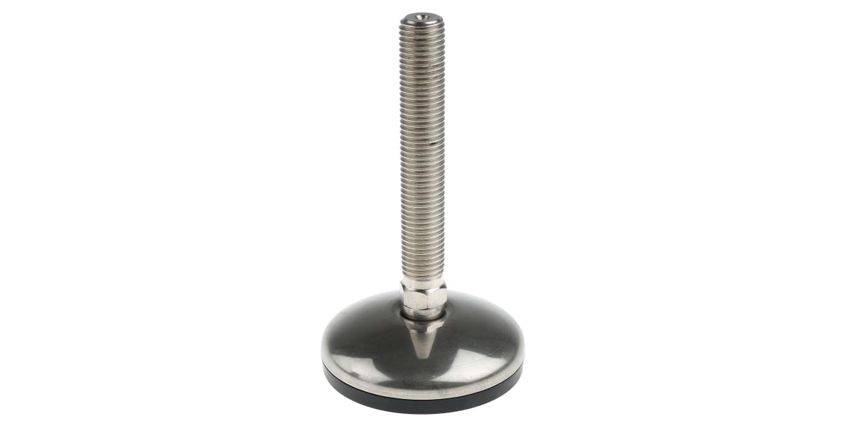 Product image for S/STEEL BASE&STUD M/C MOUNT,M16X100MM L