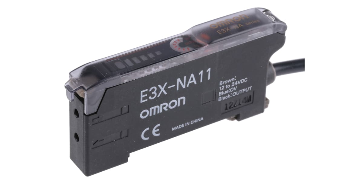 Product image for E3X-NA11 prewired fibreoptic amplifier