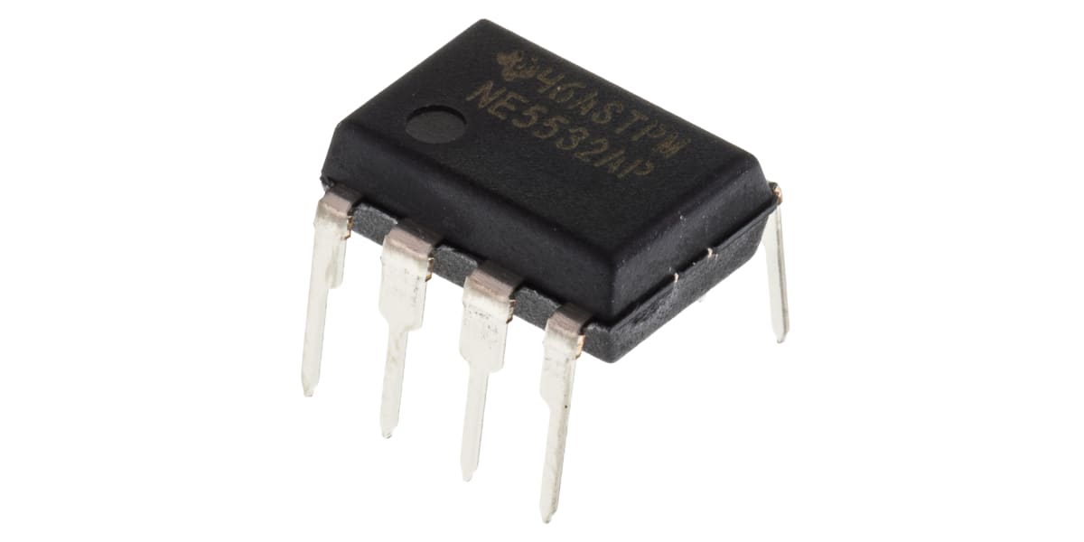 Product image for GENERAL USAGE DUAL OP-AMP,NE5532AP DIP8