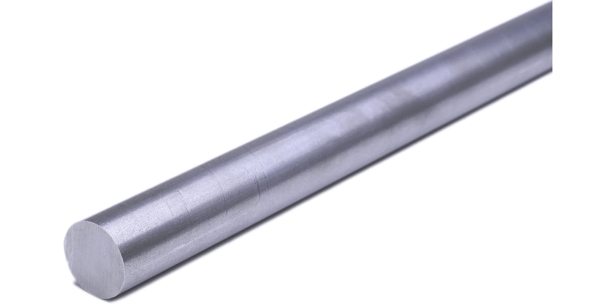 Product image for Silver steel rod stock,1m L 16mm dia