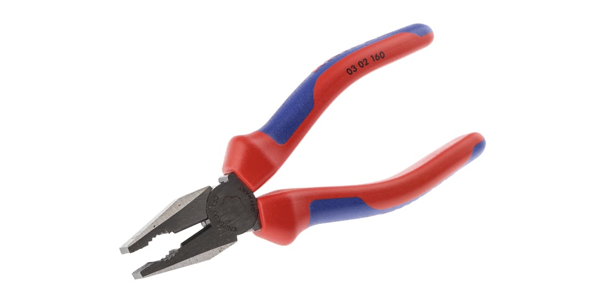 Knipex Angled Electricians Shears Scissors 160mm Multi Component Grips