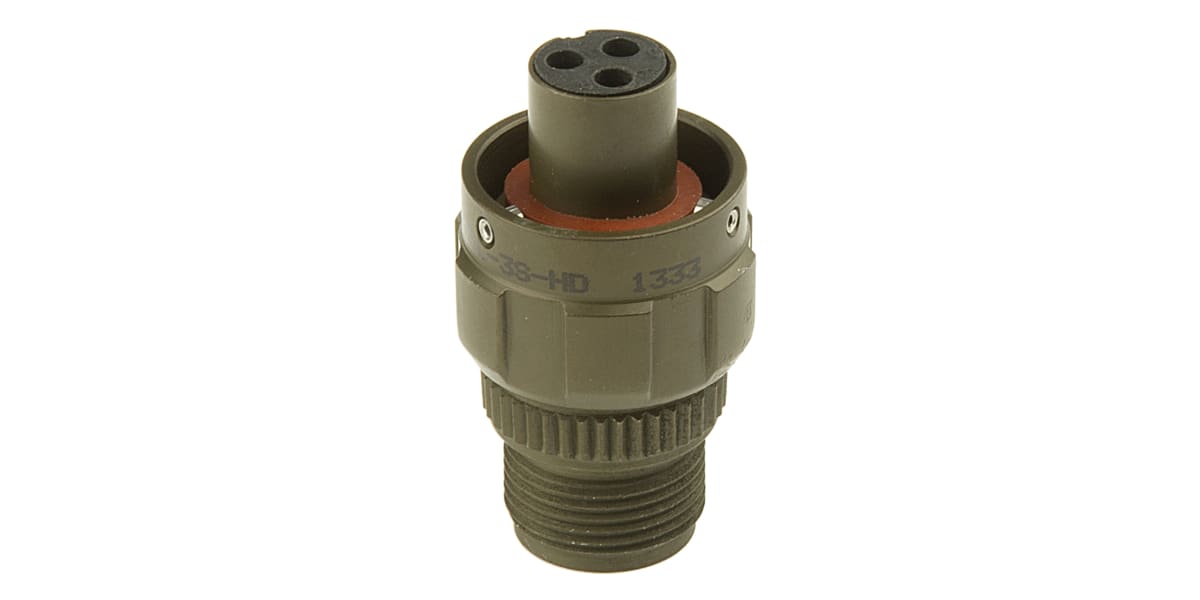 Product image for 3 way bayonet lock cable socket,10SL-3