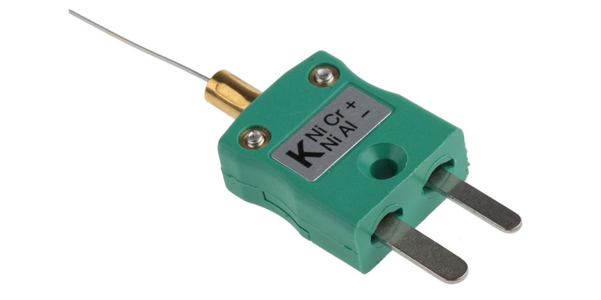 Product image for K grounded tip insulated probe,0.5x250mm