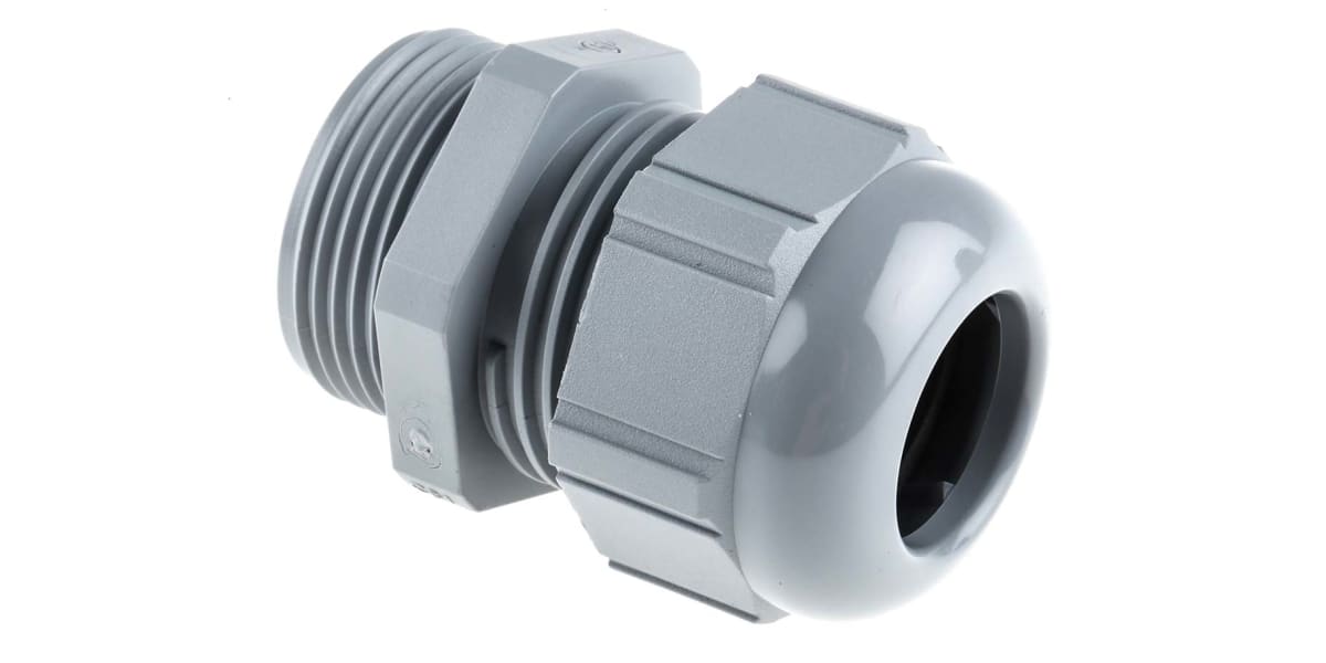 Product image for Cable gland, polyamide, grey, PG21, IP68