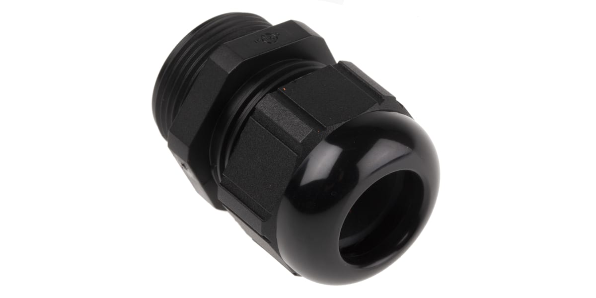 Product image for CABLE GLAND, POLYAMIDE, BLACK, PG21,IP68