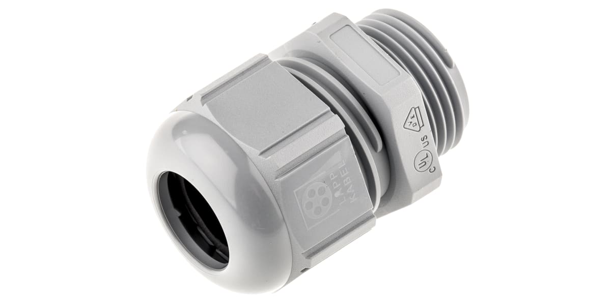 Product image for Cable gland, nylon, grey, M20x1.5, IP68