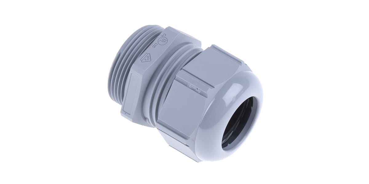 Product image for Cable gland, nylon, grey, M32x1.5, IP68