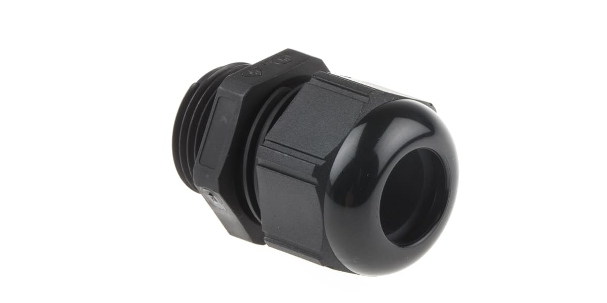 Product image for Cable gland, nylon, black, M20x1.5, IP68