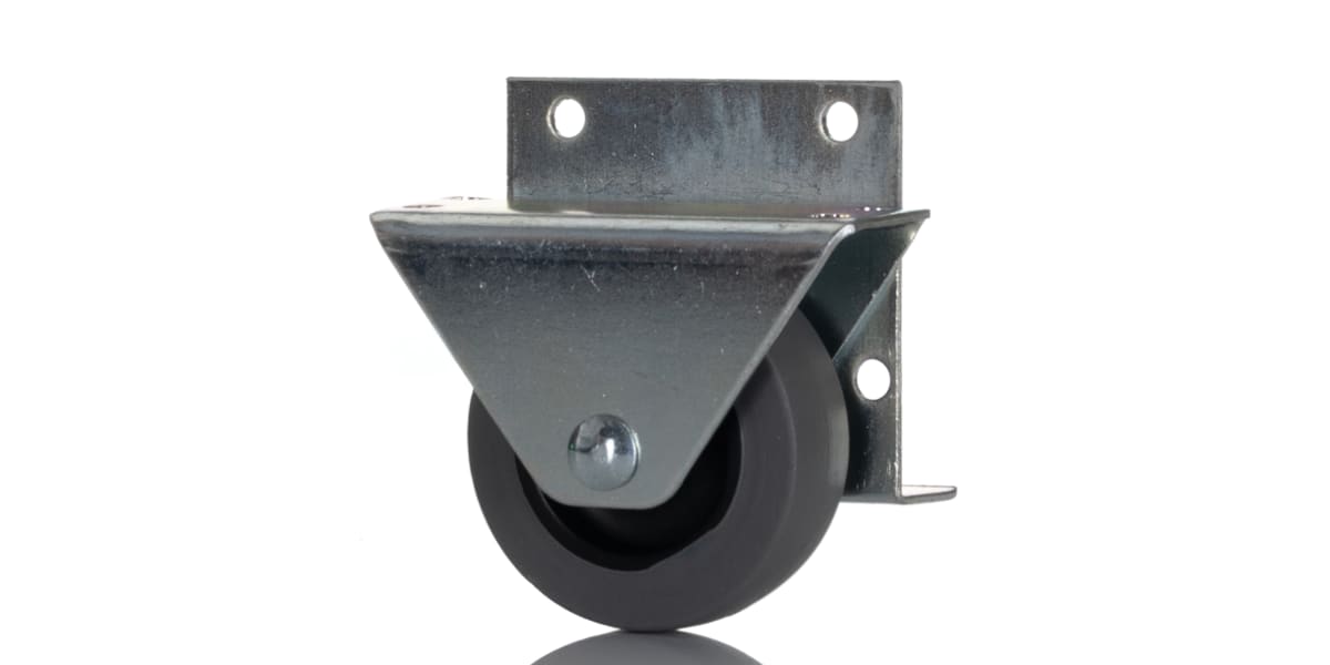 Product image for Low level fixed castor,50mm 20kg load