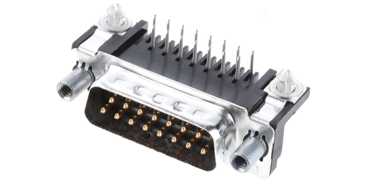 Product image for AMPLIMITE HD-20 D-SUB PCB PLUG, 15 PIN