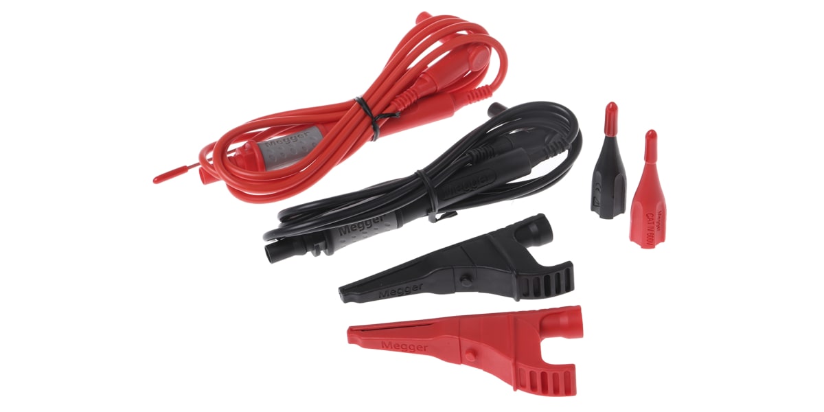 Product image for 2 WIRE LEAD SET FOR INSTALLATION TESTER