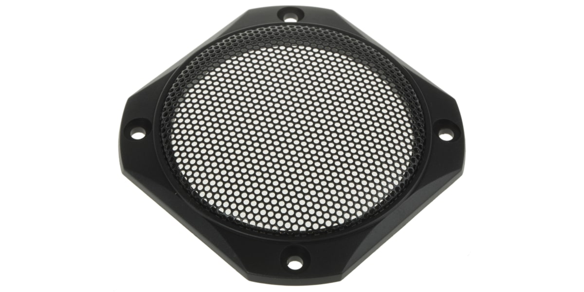 Product image for BLACK PLASTIC 3.3IN SPEAKER GRILLE