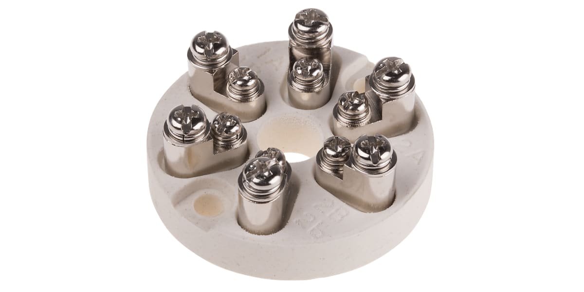 Product image for 6 way ceramic screw terminal head