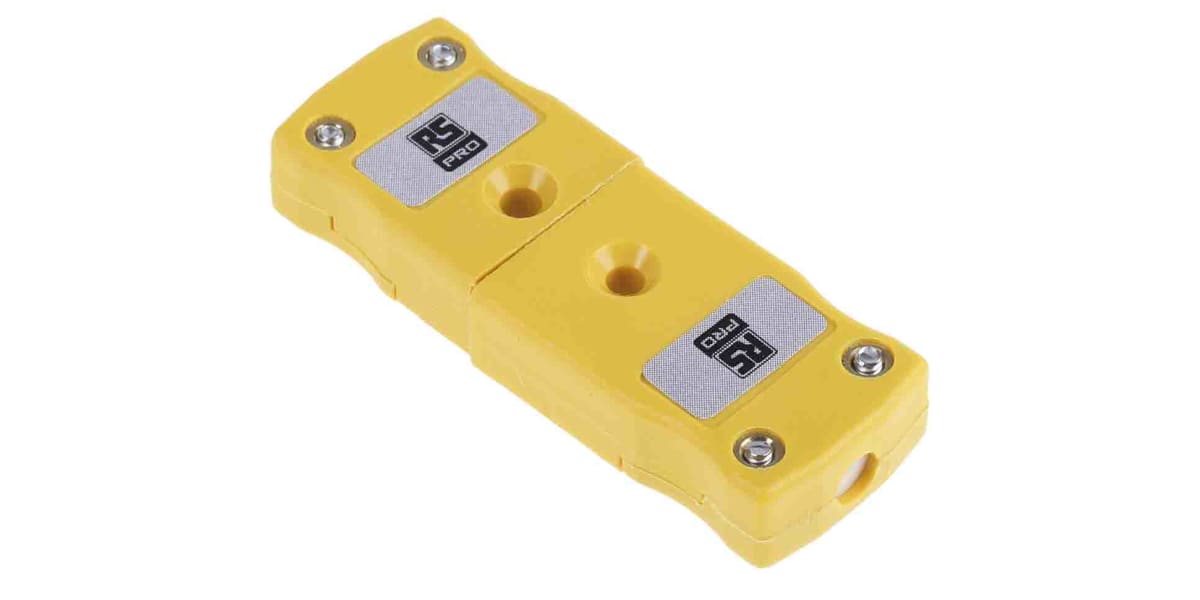 Product image for Type K Yellow miniature plug & socket