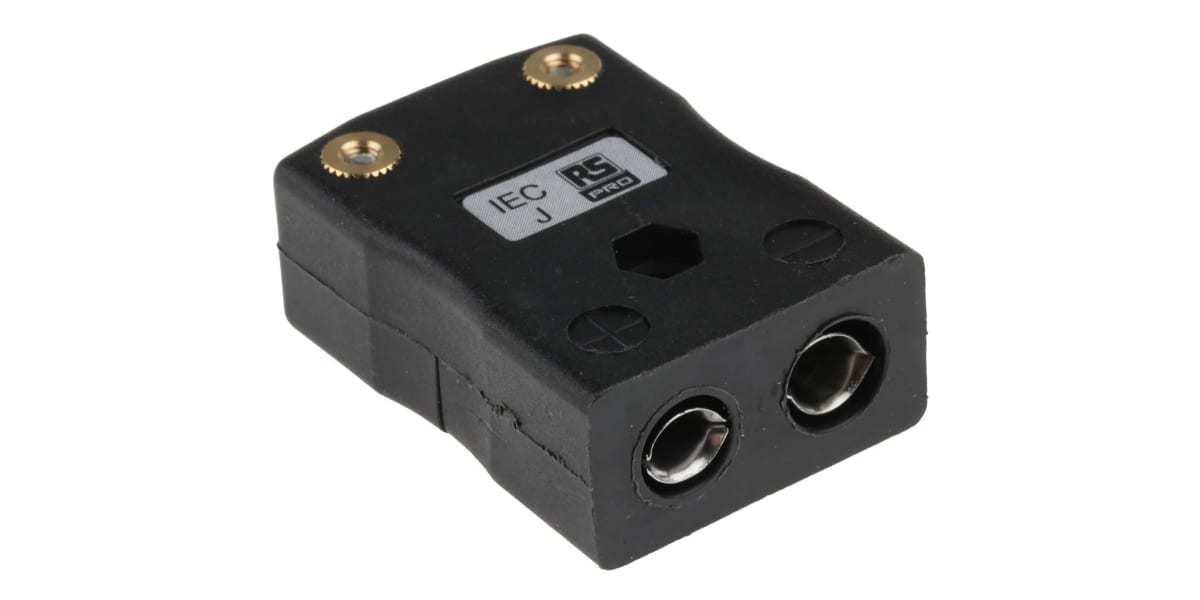 Product image for Type J Black in line socket 6.5mm cable