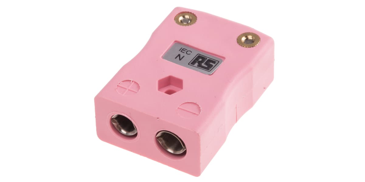 Product image for Type N Pink in line socket 6.5mm cable