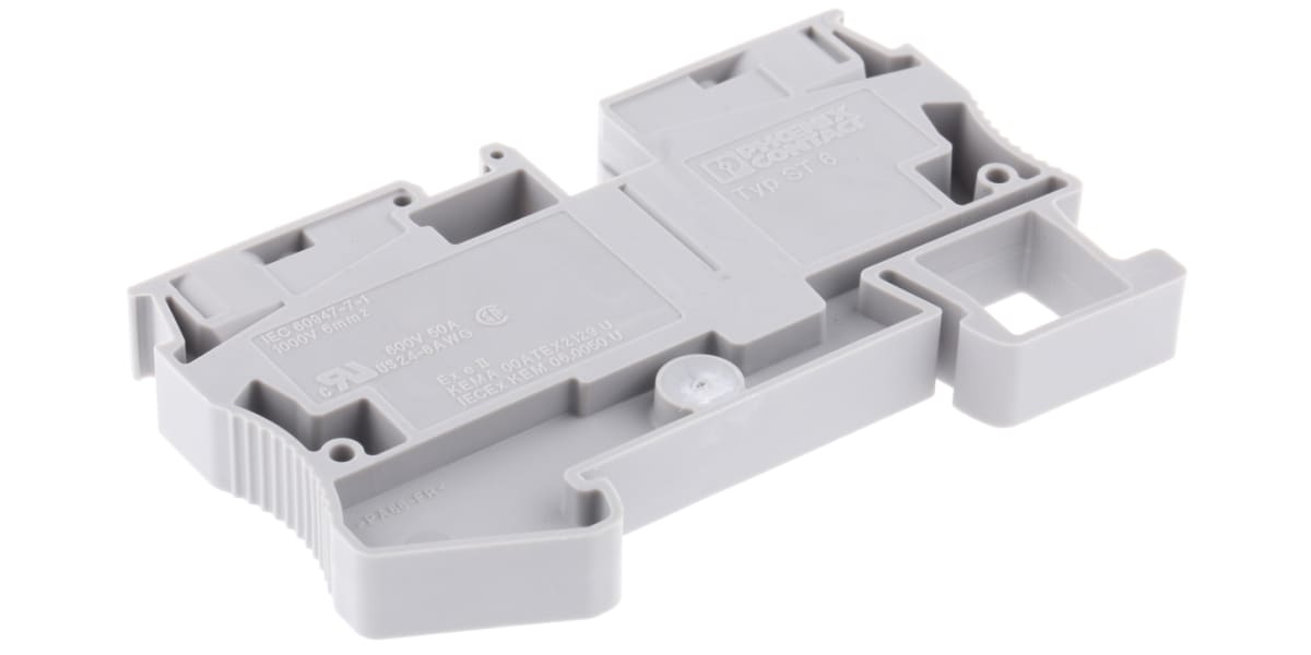 Product image for ST6 spring cage through terminal clamp