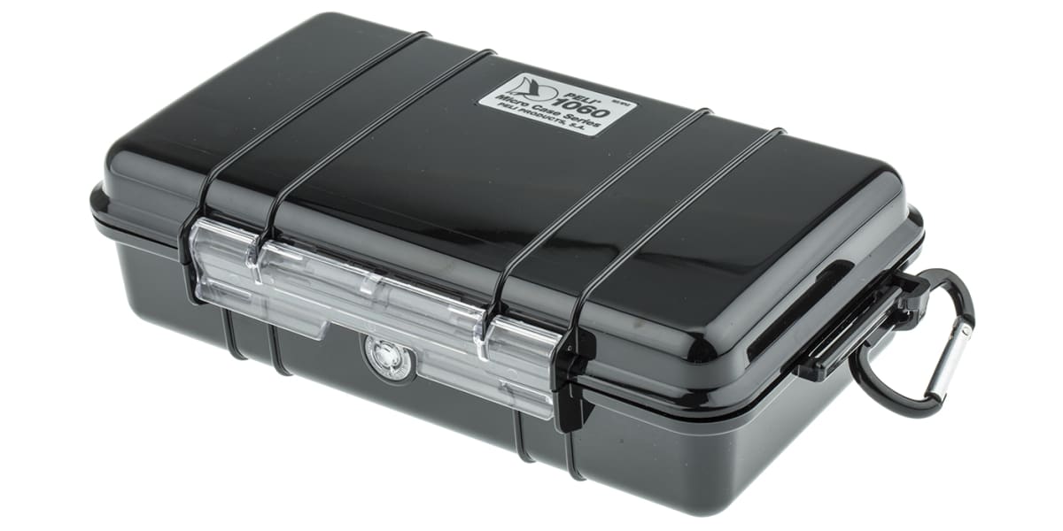 Product image for BLK WATERTIGHT MICROCASE,23.8X14.1X6.7CM