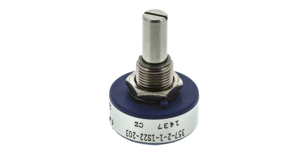 Product image for 357-2-0 1turn precision pot,20K lin 22mm