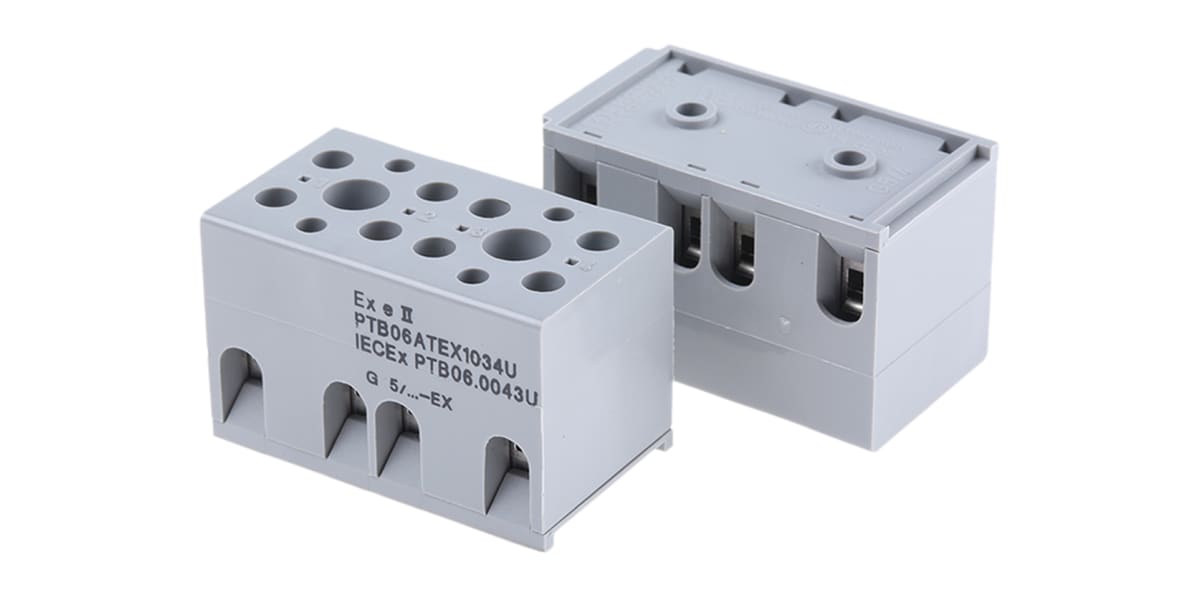 Product image for PHOENIX CONTACT ATEX 4WAY TERMINAL BLOCK