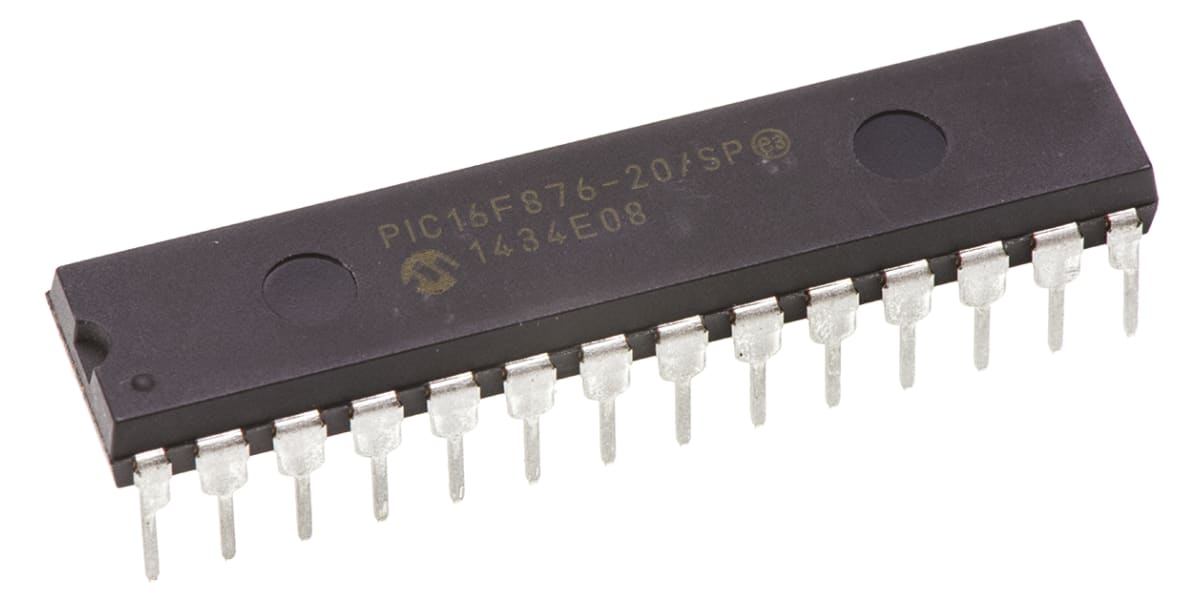 Product image for Microcontroller,PIC16F876-20/SP 20MHz