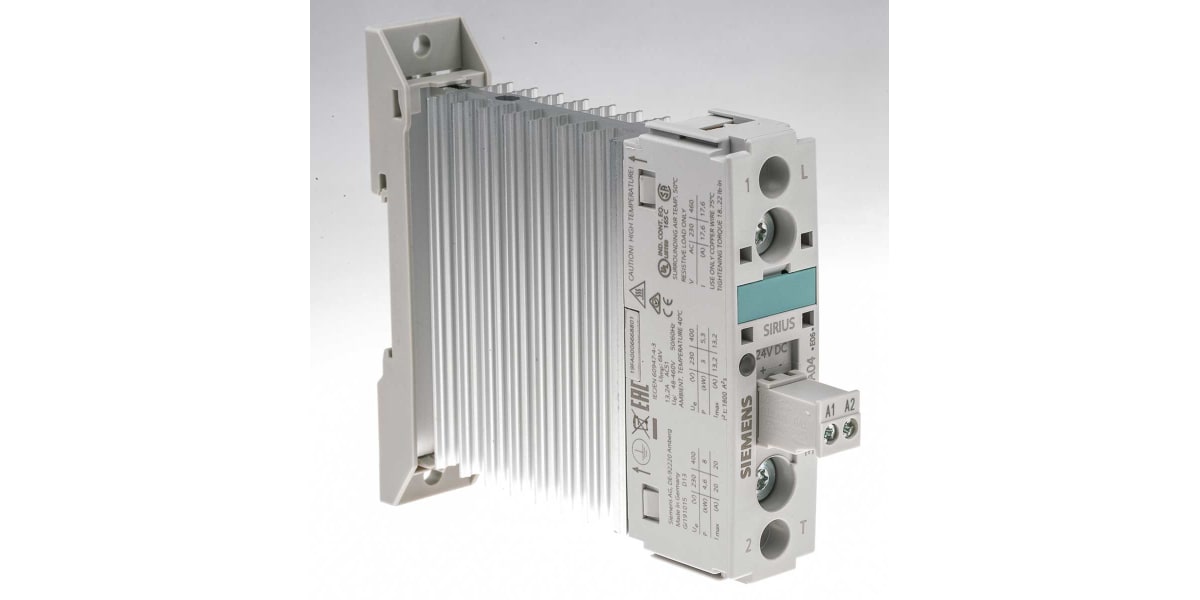 Product image for Siemens 3RF23 contactor,230-460Vac 20A