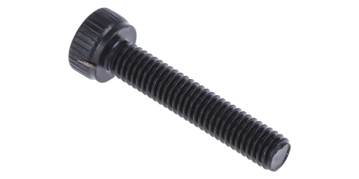 Product image for Blk steel socket head cap screw,M3x16mm