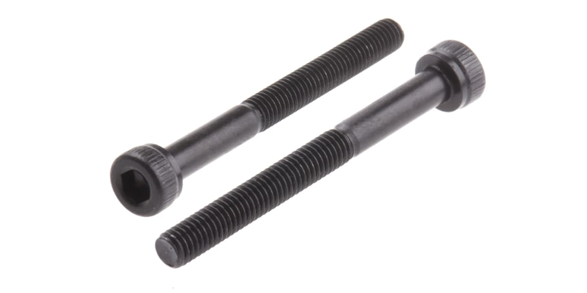 Product image for Blk steel socket head cap screw,M3x30mm