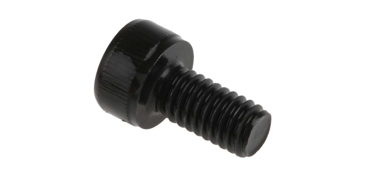 Product image for Black steel socket head cap screw,M4x8mm