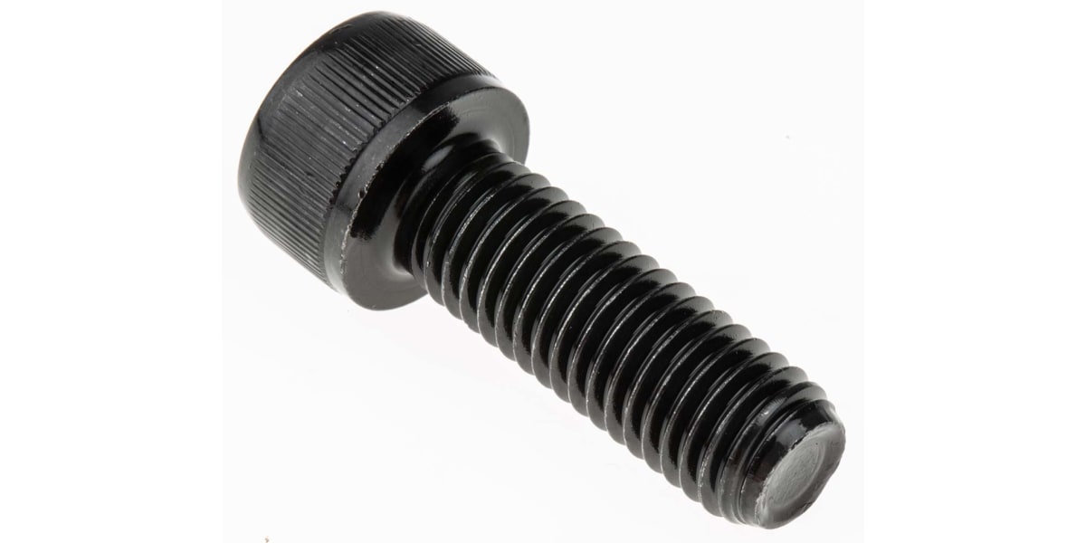 Product image for Blk steel socket head cap screw,M10x30mm