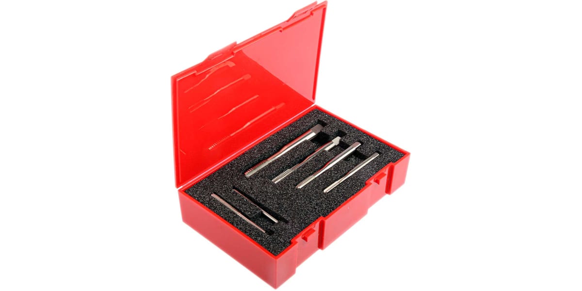 Product image for 7910 6PC HSS ST/FL M/C TAP SET M3-M10