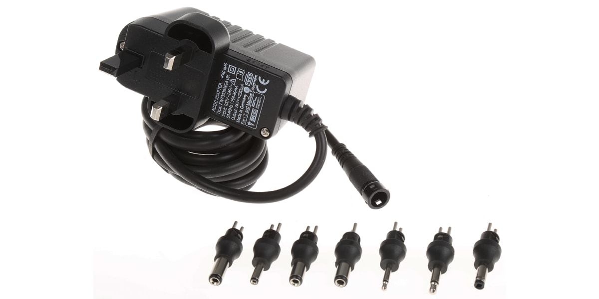 Product image for 3 PIN SWITCH MODE MEDICAL ADAPTOR,24V 8W