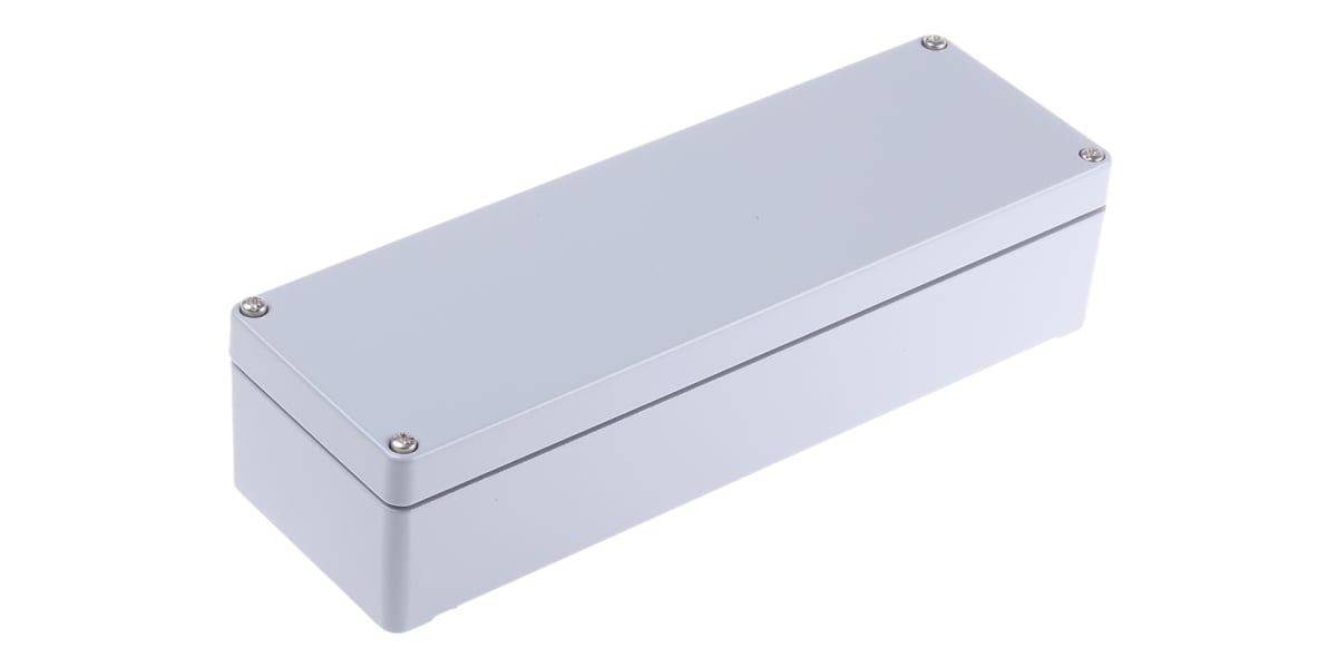 Product image for ALUMINIUM ENCLOSURE, GREY, 250X80X57MM