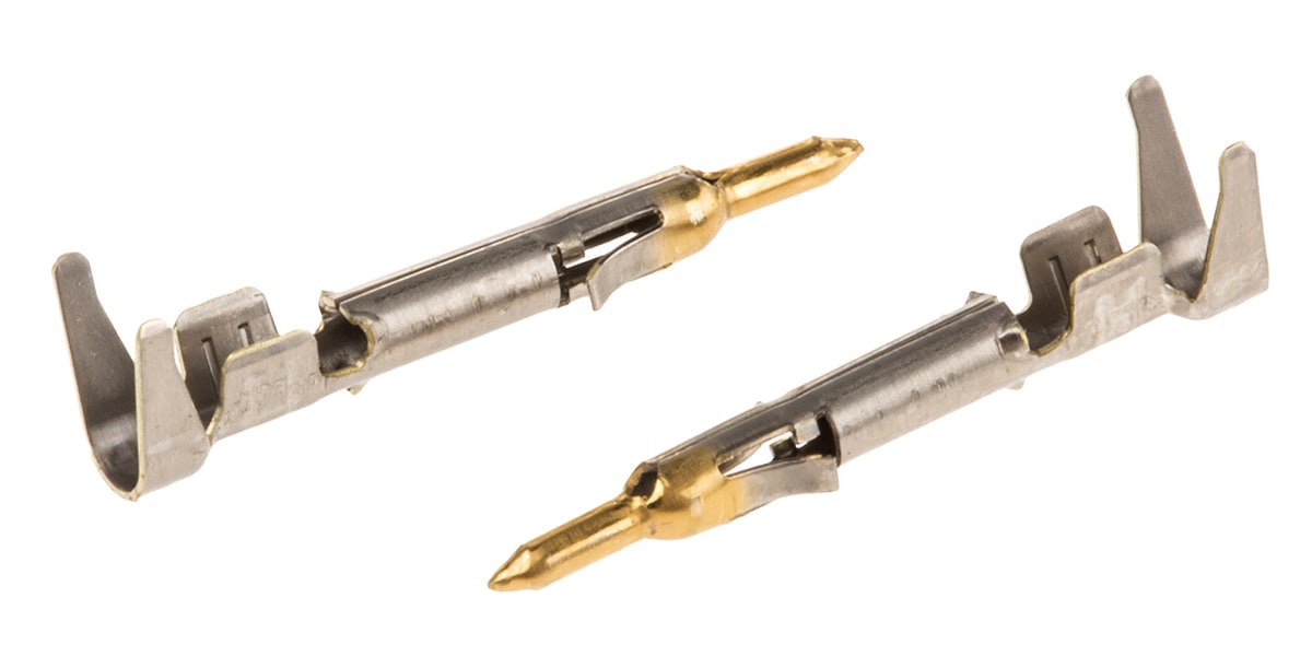 Product image for IP67 gold/tin lead pin contact,22-18awg