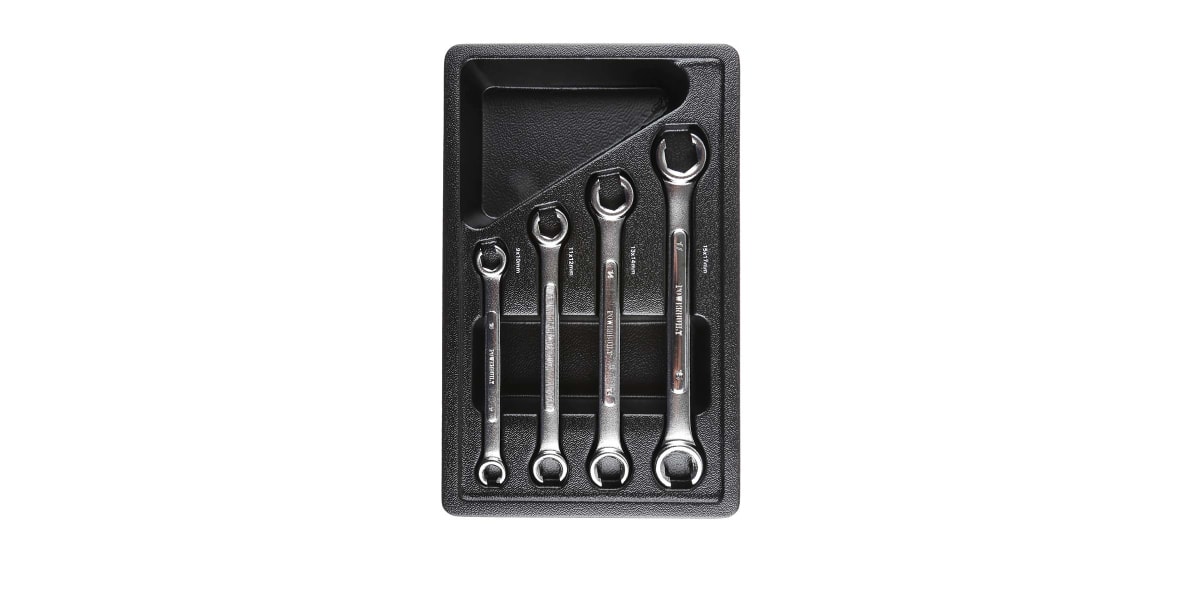 Product image for 4 piece flare nut spanner tray