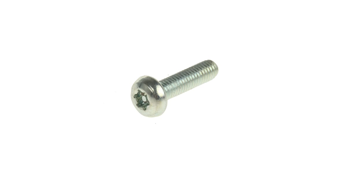 Product image for ZnPt steel 6 lobe pan head screw,M3x12mm