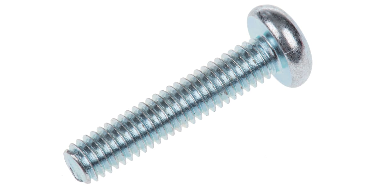 Product image for ZnPt steel 6 lobe pan head screw,M4x20mm