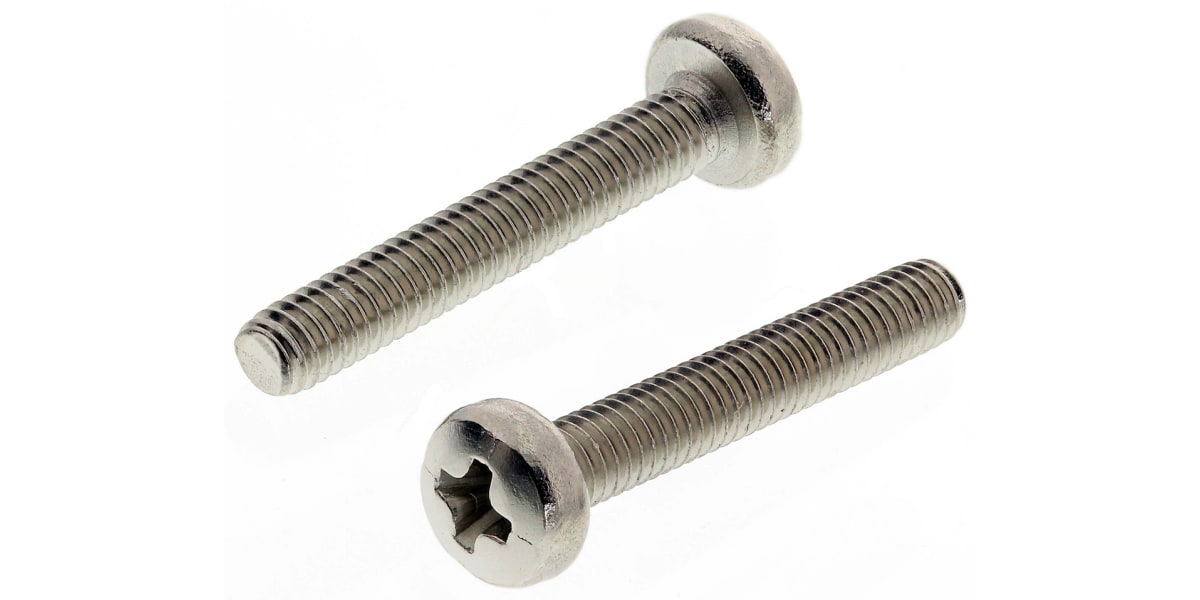 Product image for NIPT BRASS CROSS PANHEAD SCREW,M2.5X16MM