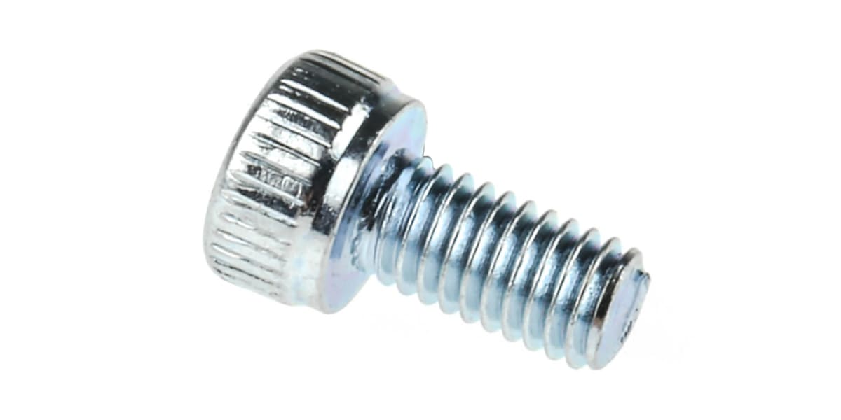 Product image for BZP cap screw,M3x6