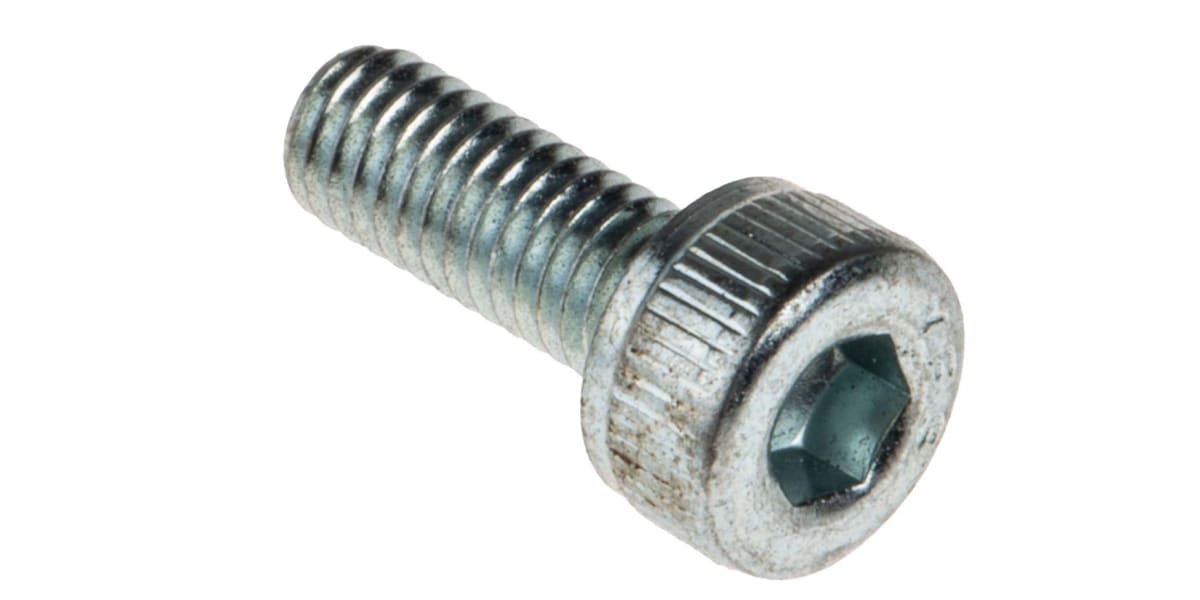 Product image for BZP cap screw,M3x8