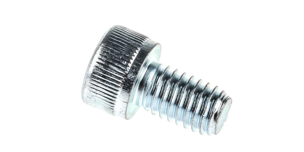 Product image for BZP cap screw,M6x10