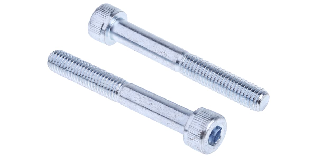 Product image for BZP cap screw,M8x60