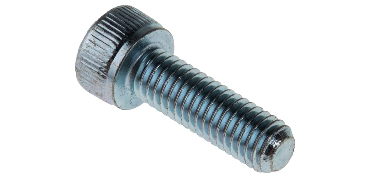 Product image for BZP cap screw,M5x16