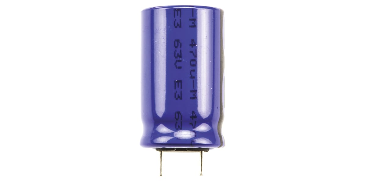 Product image for 136 RVI Aluminium Radial Cap,63V,470uF