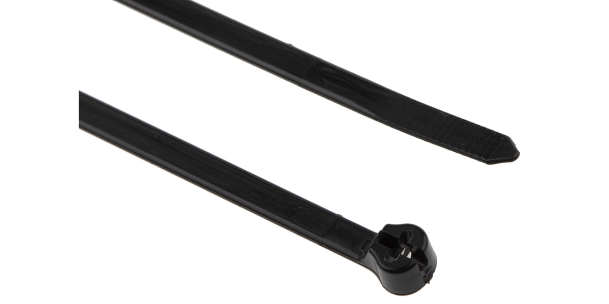 Product image for Thomas & Betts Black Cable Tie Nylon Weather Resistant, 360.68mm x 4.83 mm