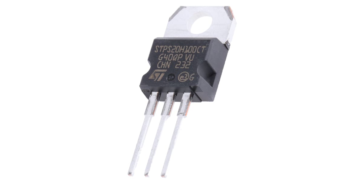 Product image for Dual Schottky barrier diode,STPS20H100CT