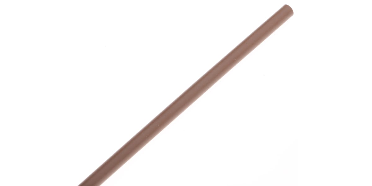 Product image for Brown heatshrink tubing,3.2 mm bore