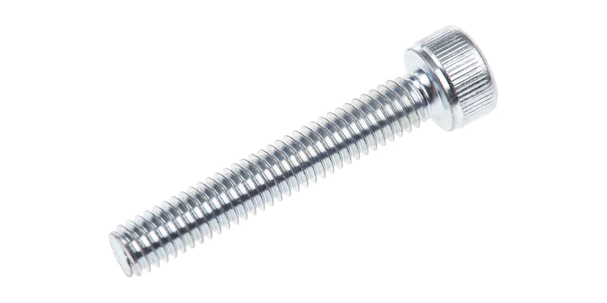 Product image for BZP cap screw, M4x25mm